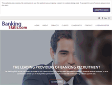 Tablet Screenshot of bankingskills.com